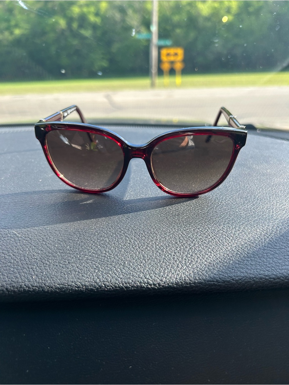 Chloe Women’s Cat-Eye Sunglasses in Tortoiseshell Red